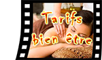 Tarifs bien-être